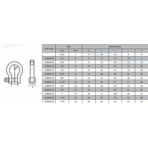 M16 Omega Zincir Kilidi 5/8 ( 2 Adet )