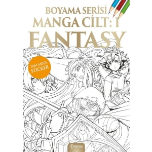 Manga Boyama Cilt I Fantasy
