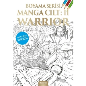 Manga Boyama Cilt II Warrior