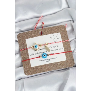 Marteniçka Bileklik 2li Caretta Caretta ve Nazarlı Model