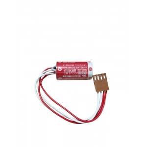 Maxell Er17/33 3.6V 2/3A 4 Pın Size Lithium Pil  Kahverengi Soket (74)
