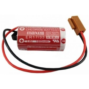 Maxell Er17/33 3.6V 2/3A Size Lithium Pil  Kahverengi Soket (74)