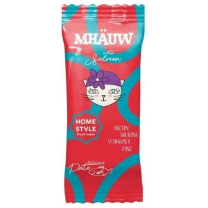 Mhauw Pouch Pate Salmon Kedi Yaş sı 80 Gr