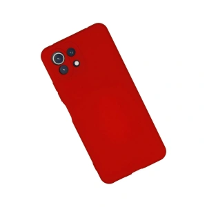 Mi 11 Lite Kılıf Nano İçi Kadife  - Kırmızı