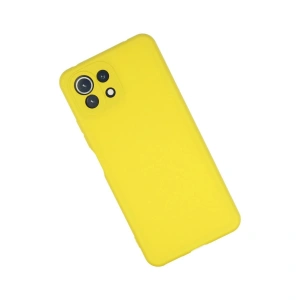 Mi 11 Lite Kılıf Nano İçi Kadife  - Sarı