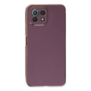Mi 11 Lite Kılıf Volet  - Mor