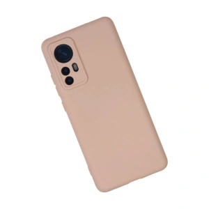 Mi 12 Kılıf Nano İçi Kadife  - Pudra