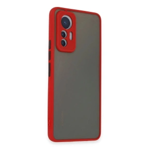 Mi 12 Lite Kılıf Montreal  Kapak - Kırmızı