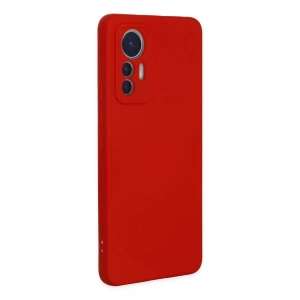 Mi 12 Lite Kılıf Nano İçi Kadife  - Kırmızı