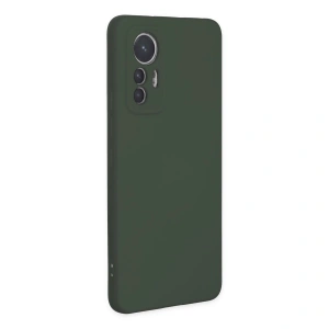 Mi 12 Lite Kılıf Nano İçi Kadife  - Koyu Yeşil