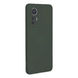 Mi 12 Lite Kılıf Nano İçi Kadife  - Koyu Yeşil