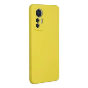 Mi 12 Lite Kılıf Nano İçi Kadife  - Sarı