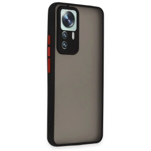 Mi 12t Pro Kılıf Montreal  Kapak - Siyah