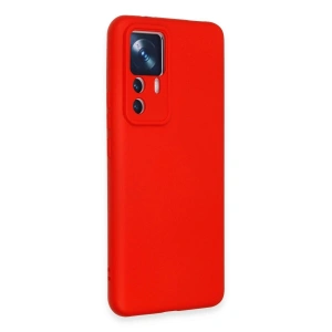 Mi 12t Pro Kılıf Nano İçi Kadife  - Kırmızı
