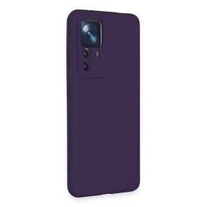 Mi 12t Pro Kılıf Nano İçi Kadife  - Mor