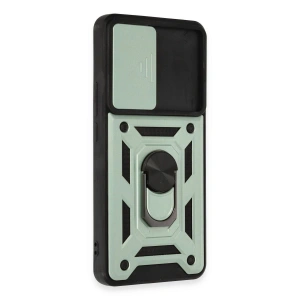 Mi 12t Pro Kılıf Pars Lens Yüzüklü  - Yeşil