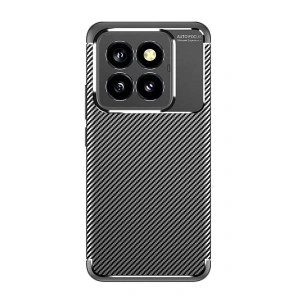 Mi 14t Pro Kılıf Auto Fus Karbon Kapak - Siyah