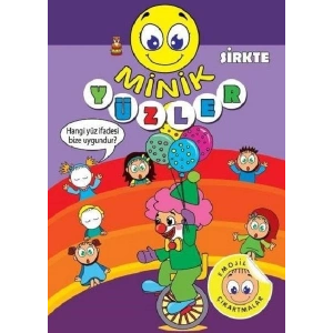 Minik Yüzler - Sirkte - Emojilerle Çıkartmalar