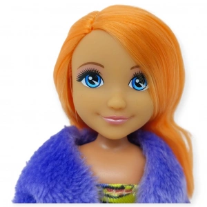 Moda İkonu Bebek Figür 13 cm  - Tcu lı Neon Şıklık - 1 ADET