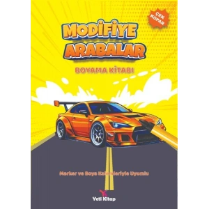 Modifiye Arabalar Boyama Kitabı