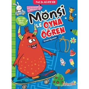 Monsi ile Oyna Öğren Renkli Oyunlar