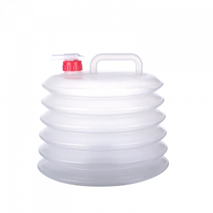 Musluklu Katlanır Su Bidonu -Su Kovası - Kamp Bidonu 10 LT