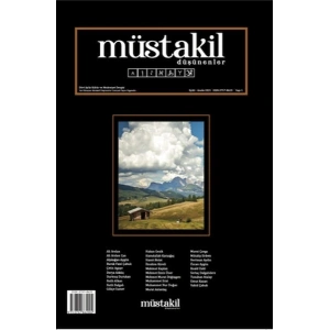 Müstakil Düşünenler 1 – Eylül/Aralık 2021 - Var Olmayan Müstakil Düşünenler Cemiyeti Yayın Organıdır