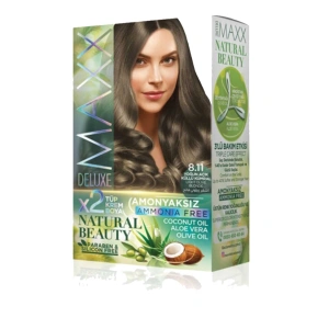Natural Beauty Amonyaksız Saç Boyası 8.11 Yoğun Açık Küllü Kumral (74)