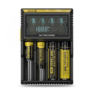 Nitecore D4 Digi Charger Li-ion / Nı-cd / Nı-mh / Lifepo4 Dijital Pil Şarj