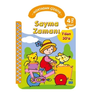 Noktadan Çizgiye Sayma Zamanı 1den 30a