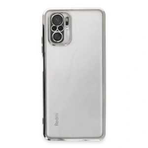 Note 10 Kılıf  Lensli  - Gümüş
