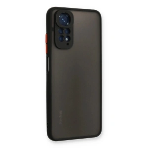 Note 11 Kılıf Montreal  Kapak - Siyah
