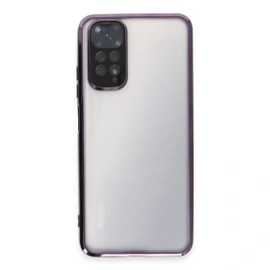 Note 11 Kılıf  Lensli  - Mor