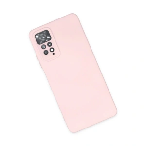 Note 11 Pro Kılıf Nano İçi Kadife  - Pudra