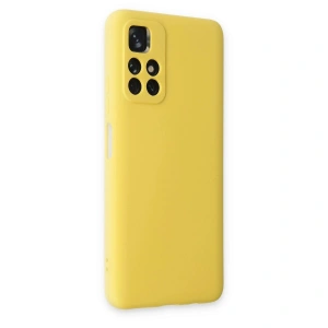 Note 11t Kılıf Nano İçi Kadife  - Sarı
