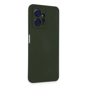 Note 12 4g Kılıf Nano İçi Kadife  - Koyu Yeşil
