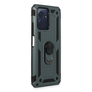 Note 12 4g Kılıf Sofya Yüzüklü  Kapak - Yeşil