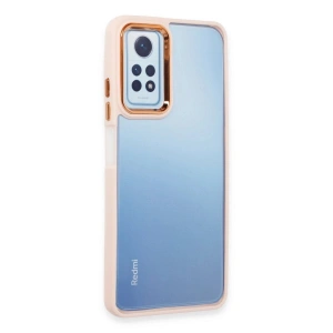 Note 12 Pro 4g Kılıf Dora Kapak - Pudra
