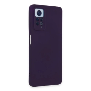 Note 12 Pro 4g Kılıf Nano İçi Kadife  - Mor