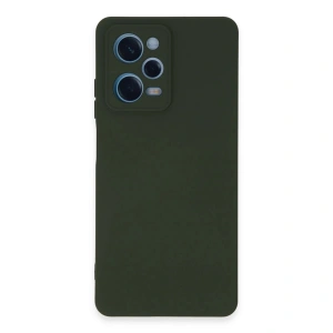 Note 12 Pro 5g Kılıf Nano İçi Kadife  - Koyu Yeşil