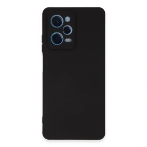 Note 12 Pro 5g Kılıf Nano İçi Kadife  - Siyah