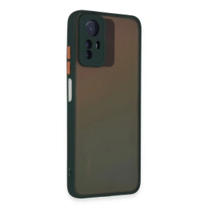 Note 12s Kılıf Montreal  Kapak - Yeşil