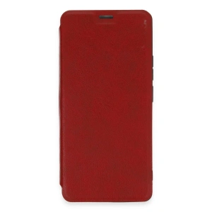Note 13 4g Kılıf Flip Cover - Kırmızı