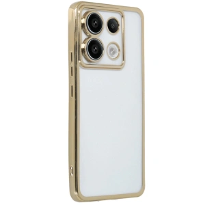 Note 13 Pro 4g Kılıf  Lensli  - Gold