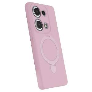 Note 13 Pro 4g Regal Magsafe Standlı Kapak - Açık Pembe