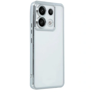 Note 13 Pro 5g Kılıf  Lensli  - Gümüş