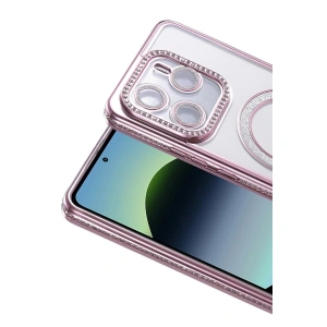 Note 14 4g Joke Simli Magneticsafe Kılıf - Pembe