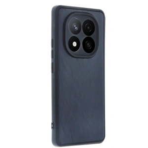 Note 14 Pro 5g Kılıf Aras Deri Kapak - Lacivert