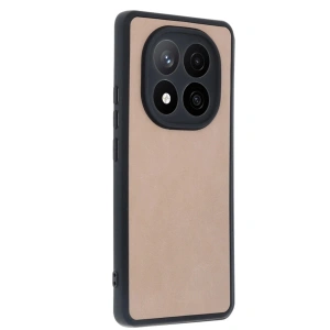 Note 14 Pro 5g Kılıf Aras Deri Kapak - Pudra