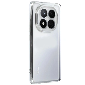 Note 14 Pro 5g Kılıf  Lensli  - Gümüş